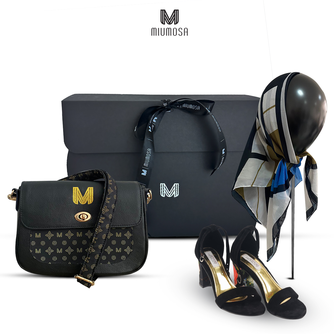 Souvenir  Dayana Monogram Black